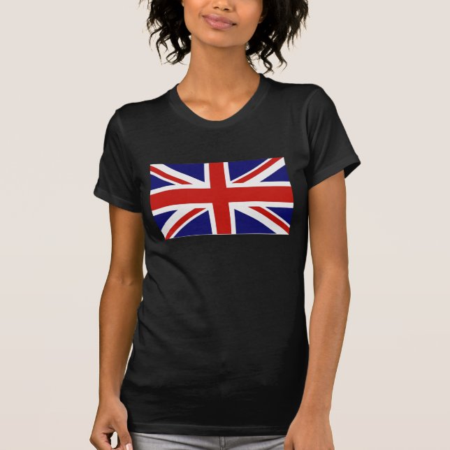 British flagga tee shirt (Framsida)