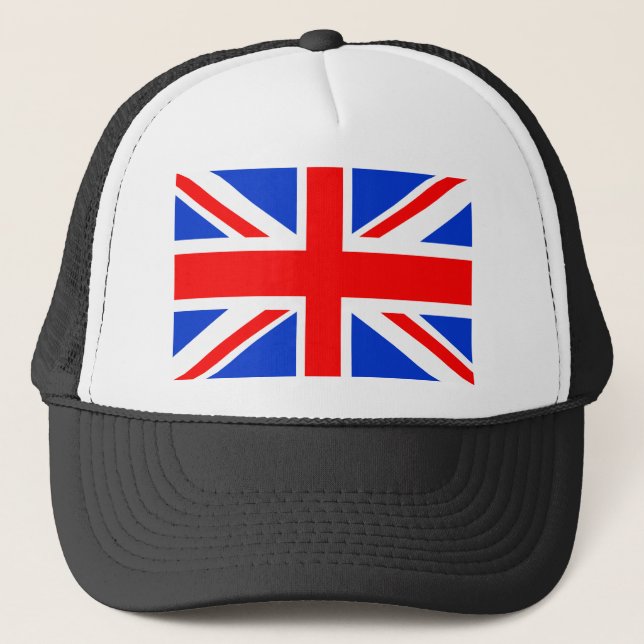 British Flagga Truckerkeps (Framsida)