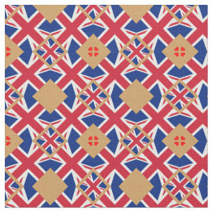 British Flagga & United Kingdom Fabric mode /UK Tyg