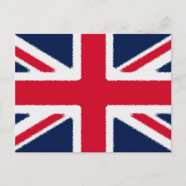 British Flagga Vykort (Framsida)