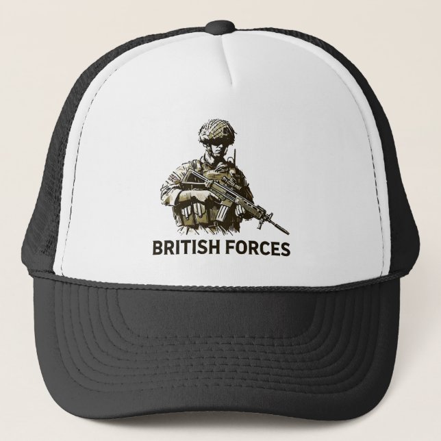 British Forces Keps (Framsida)