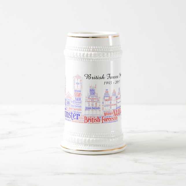 British Forces Münster White Stein Sejdel (Center)