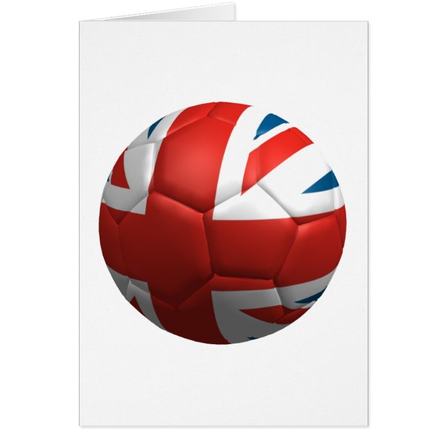British Futbol Hälsningskort (Framsidan)