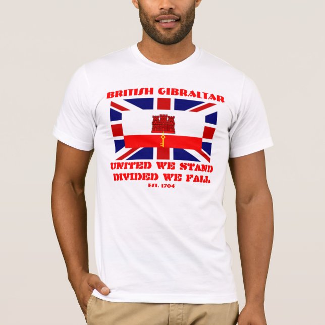 British Gibraltar T-shirt (Framsida)