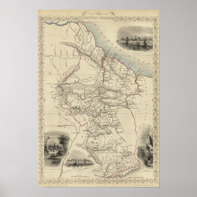 British Guayana Poster (Framsidan)