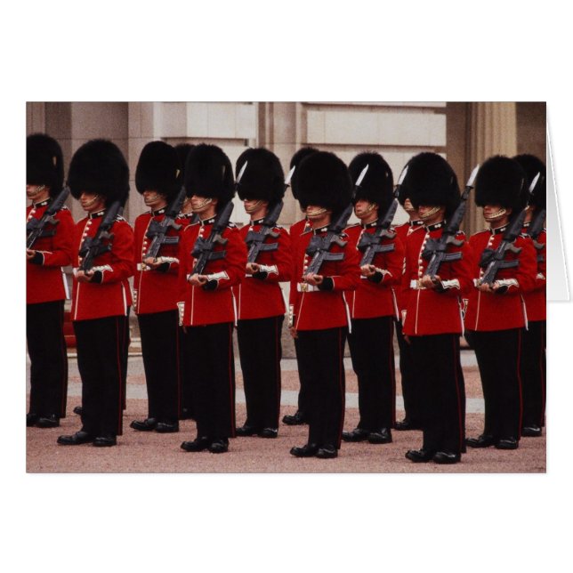 BRITISH HÄLSNINGSKORT (Framsidan Horizontal)