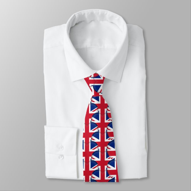British Hearts, Union Jack Flagga / Förenade kunga Slips (Bunden)