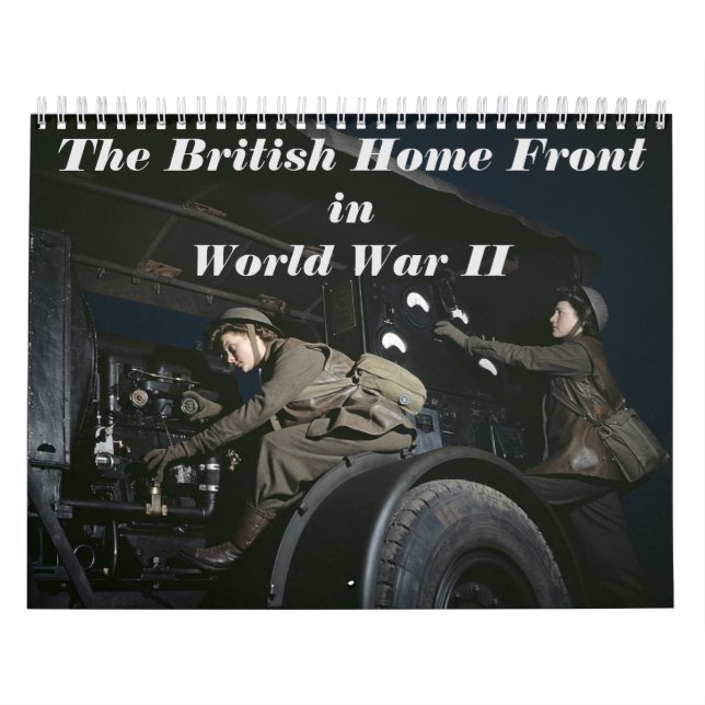 British Home Front i Världskrig II Kalender (Omslag)