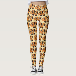 British Honeycomb Sponge Cinder Toffee Candy Sweet Leggings