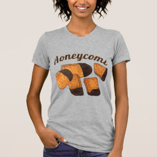 British Honeycomb Sponge Cinder Toffee Candy Sweet T Shirt