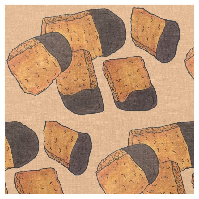 British Honeycomb Sponge Cinder Toffee Confection Tyg (Närbild)