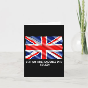 British Independence day Brexit Valentines day Gif Kort