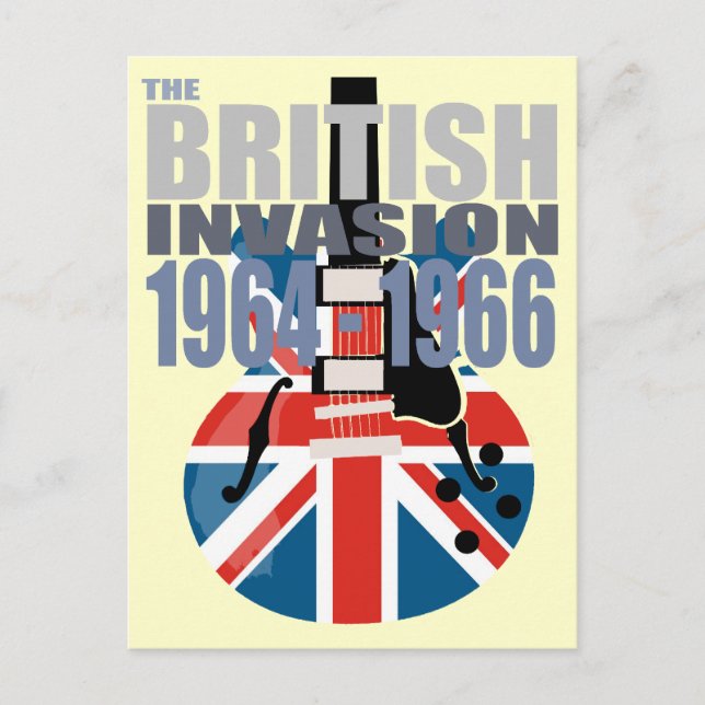 British Invasion 2 Vykort (Framsida)