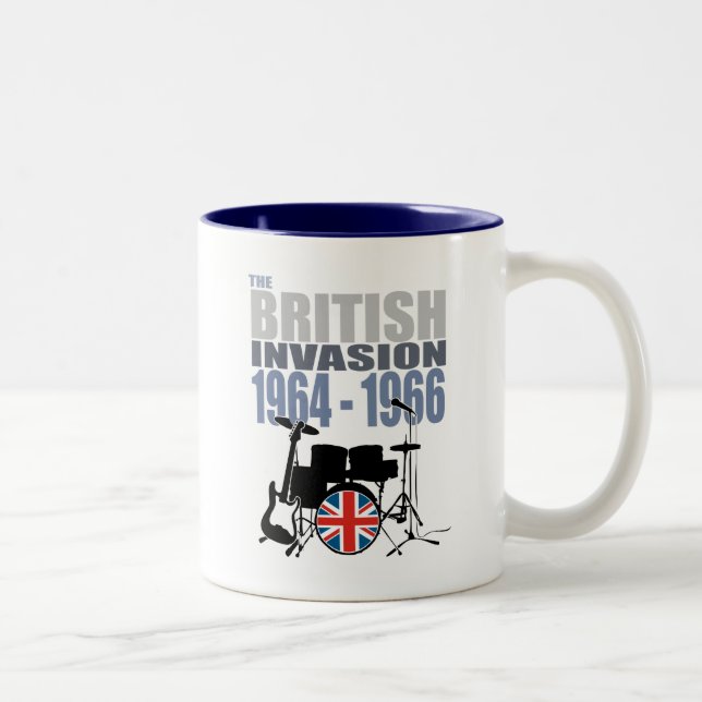 British Invasion III Två-Tonad Mugg (Höger)