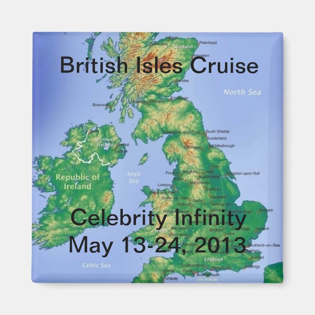 British Isles Cruise Magnet 2013 (Framsidan)
