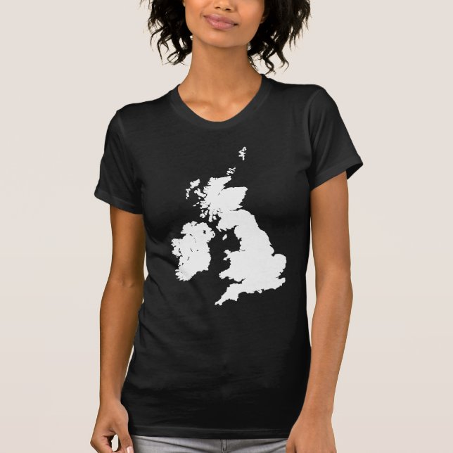 British Isles in White T-shirt (Framsida)
