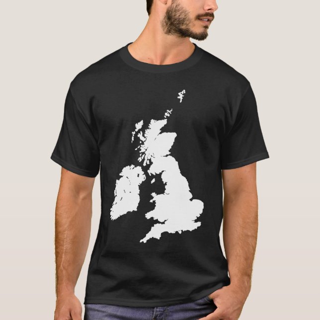 British Isles in White Tee (Framsida)
