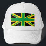 British - Jamaican Union Jack Keps<br><div class="desc">British - Jamaican Union Jack</div>