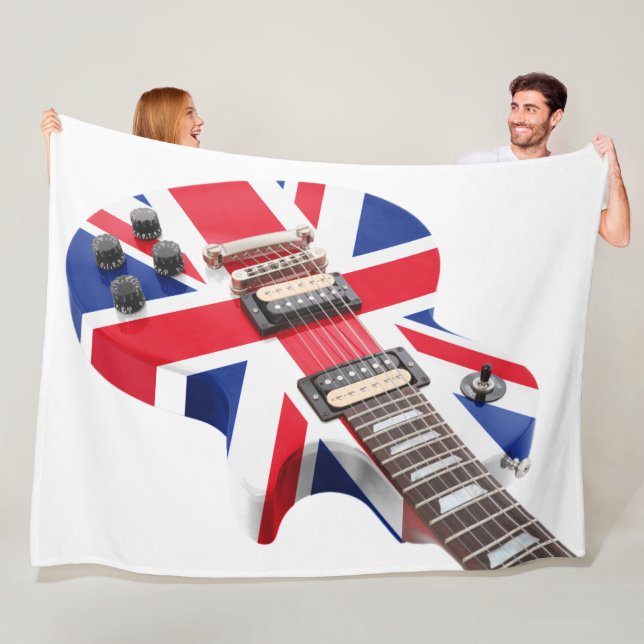 BRITISH KOMMER MED GUITAR FLEECEFILT (På plats)