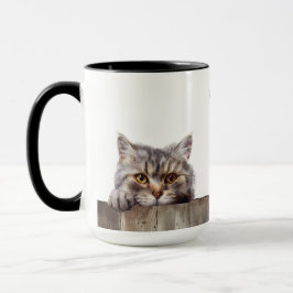 British Långhårig Cat Mugg