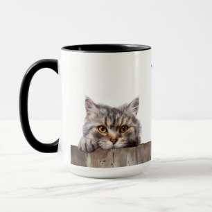 British Långhårig Cat Mugg