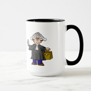 British Lawyer eller Barrister Mugg