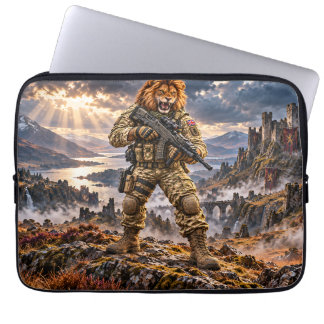 British Lion Tactisk Warrior 13 Tums Bärbar Dator Laptop Fodral