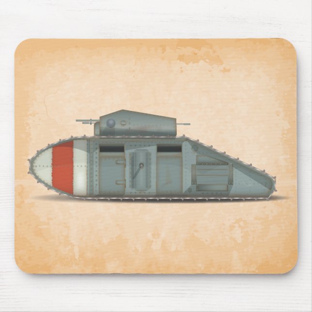 British Mark 1 Tank Musmatta (Framsidan)