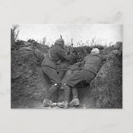 British Maskin Gunners Vykort
