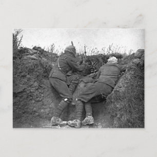 British Maskin Gunners Vykort
