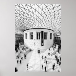 BRITISH MUSEUM, LONDON, UK POSTER