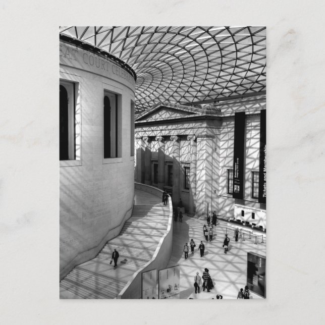 British Museum, London Vykort (Framsida)