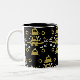 British Narrowboat Gifts Två-Tonad Mugg