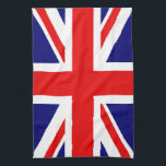 British National Flagga - Union Jack Kökshandduk<br><div class="desc">UNION JACK - BRITTISKA FLAGGA Union Jack,  eller Union Flagga,  är de facto Förenade kungarikets nationella flagga.</div>