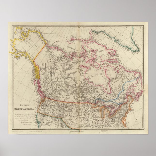 British North America 4 Poster (Framsidan)
