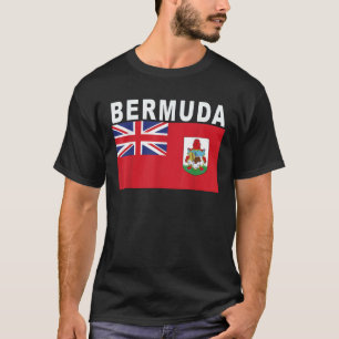 British Overseas Territory Flagga of Bermuda T Shi Shirt