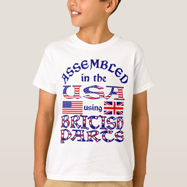 British Parts Front T-shirt (Framsida)