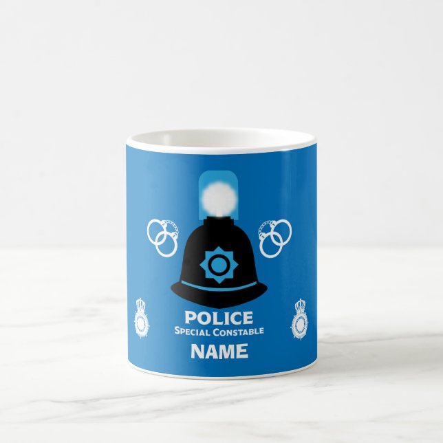 British Police Speciell Constable Kaffemugg (Center)