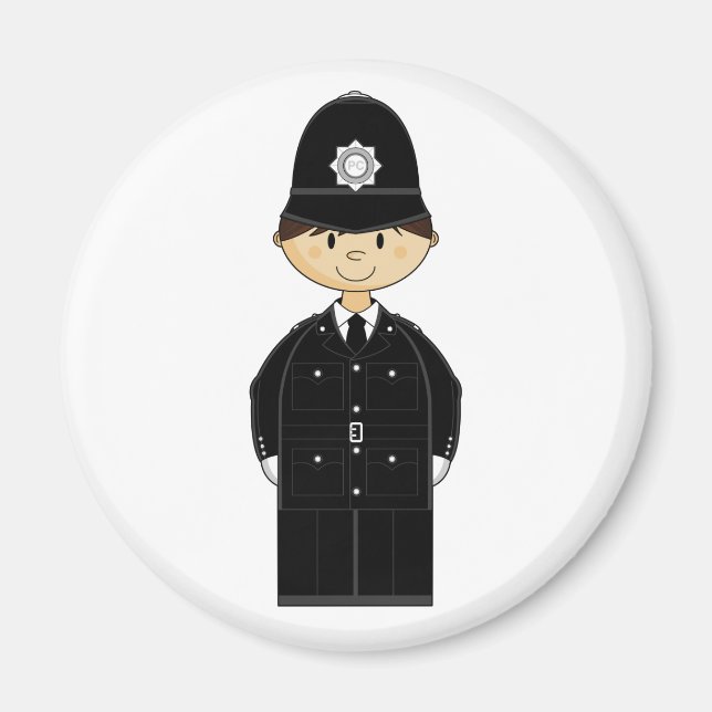British Policeman Magnet (Framsidan)