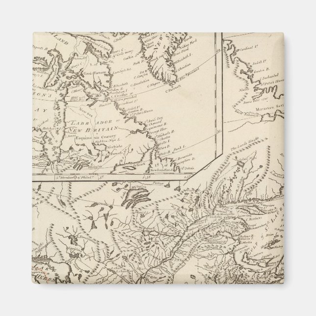 British Possessions in North America Magnet (Framsidan)