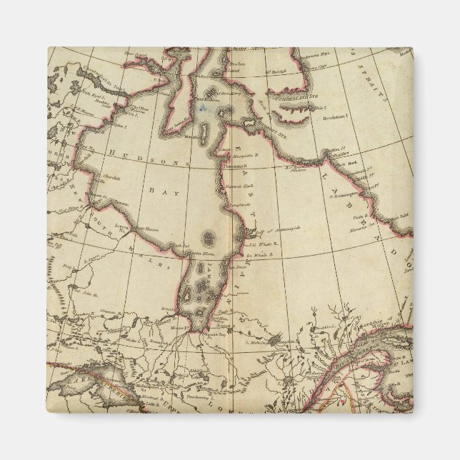 British Possessions in North America Magnet (Framsidan)