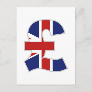 British Pound Vykort