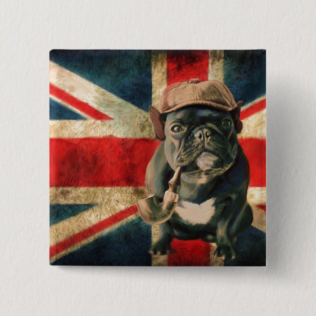 British Pug Knapp (Framsida)
