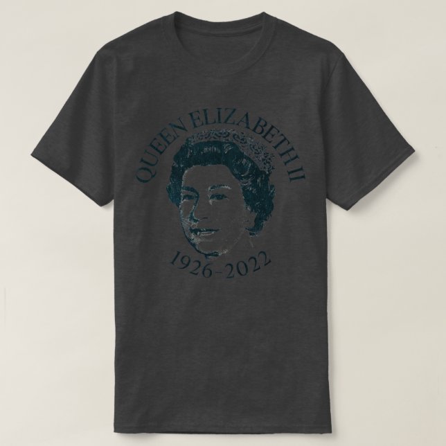British Queens Platinum Jubilee - Honoring the Eli T Shirt (Design framsida)