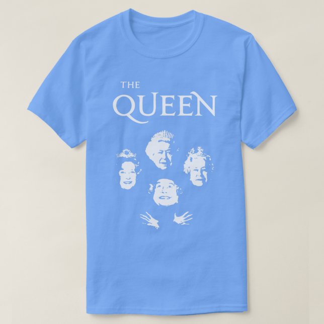 British Queens Platinum Jubilee - Honoring the Eli T Shirt (Design framsida)