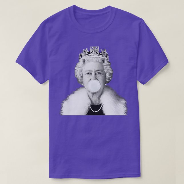 British Queens Platinum Jubilee - Honoring the Eli T Shirt (Design framsida)