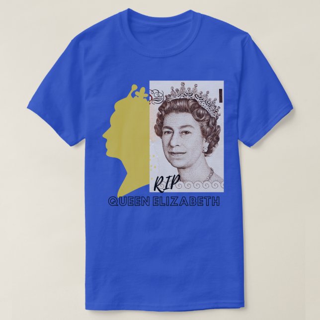 British Queens Platinum Jubilee - Honoring the Eli T Shirt (Design framsida)