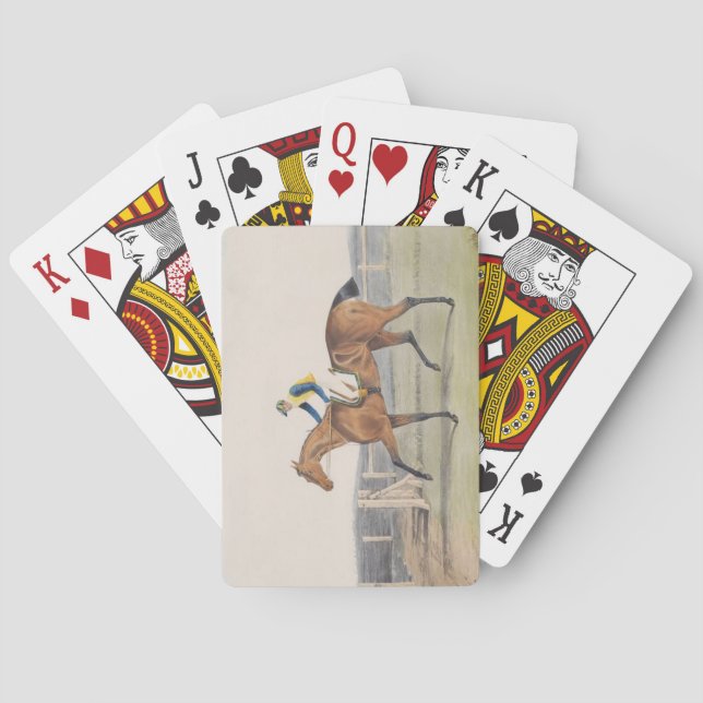 British Racehorse (The Duchess) Casinokort (Baksidan)