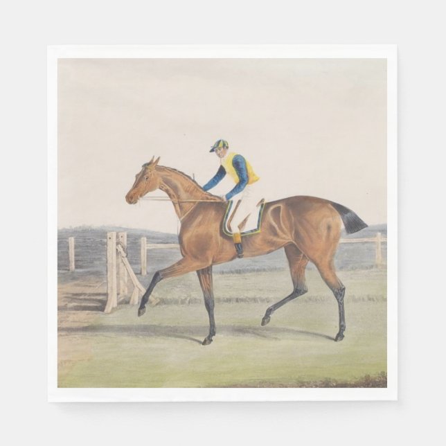 British Racehorse (The Duchess) Pappersservett (Framsidan)