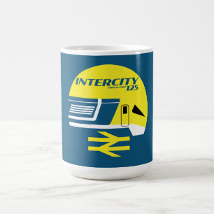 British Rail Intercity Classic Tåg entusiast Kaffemugg